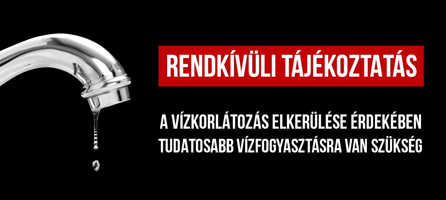 jászberény vízkorlátozás
